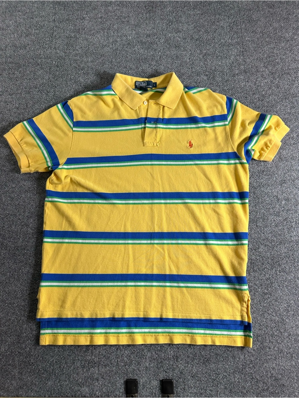 Polo by Ralph Lauren Y2K 100% Cotton Polo Shirt